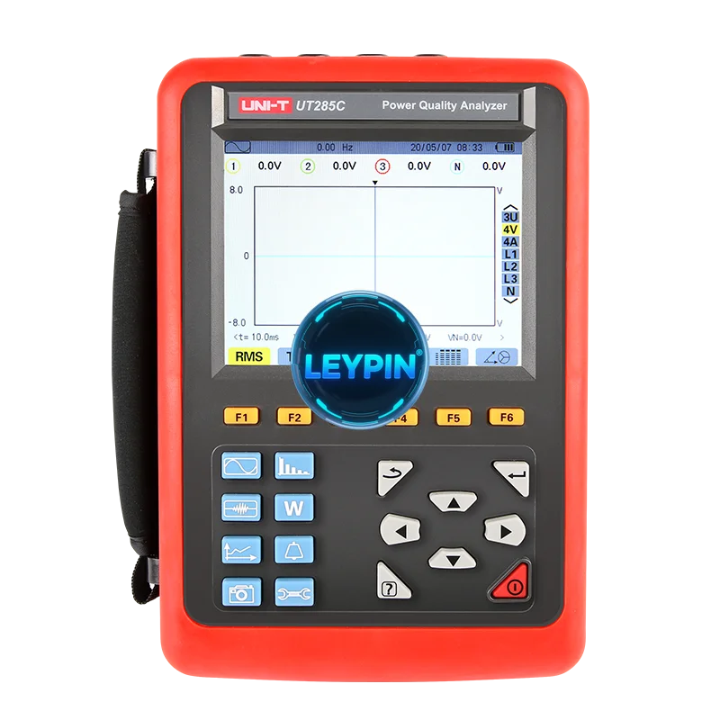 UNI-T UT285C 3-Phase Power Quality Analyzer Handheld Power Current Clamp     ytdi