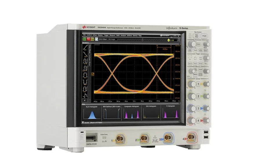 Keysight Dsos404a Infiniium DSO S Series Real-time Oscilloscopes 4 GHz 4 Channels 10-Bit Resolution 20 GSa/s Sample Rate