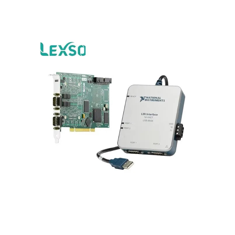 National Instruments NI USB-8506 1-Port 784663-01 LIN Interface Device lexso