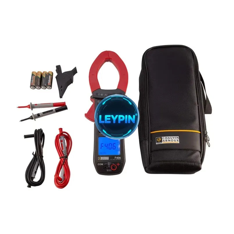 Chauvin Arnoux F406 Digital Clamp Meter Splash-Proof (IP54) CAT III 1500 V CAT IV 1000 V Temperature Capacitance    ytdi