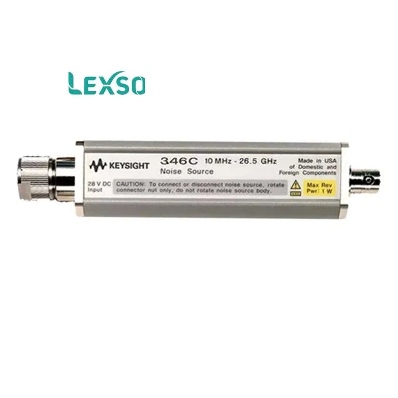 Keysight 346A 346B 346C Noise Source 10 MHz to 26.5 GHz with <1.35:1 VSWR and BNC/3.5mm Connectors lexso