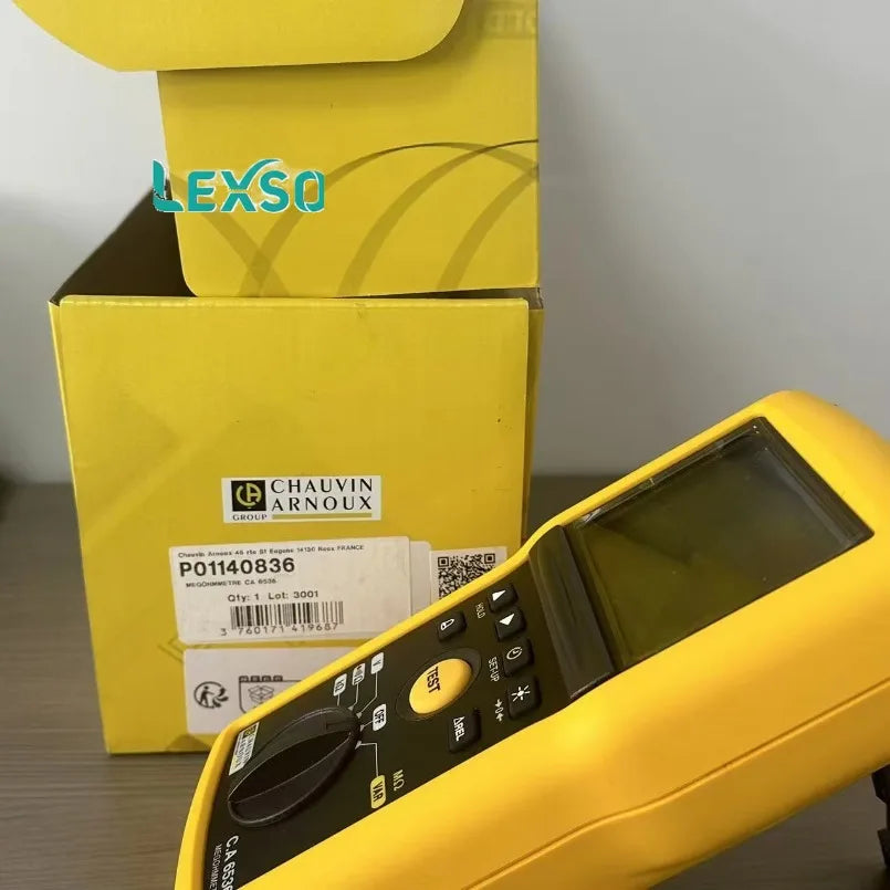 Chauvin Arnoux CA 6536 Insulation & Continuity Tester C.A 6522 C.A 6524 C.A 6526 C.A 6532 C.A 6534 C.A 6536   lexso