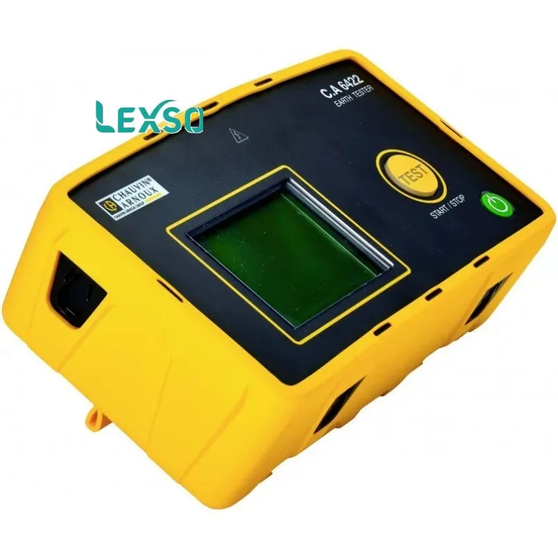 Chauvin Arnoux C.A 6424 Earth &Meter   Ground Resistance Tester, 50 k cat iv 600v   lexso