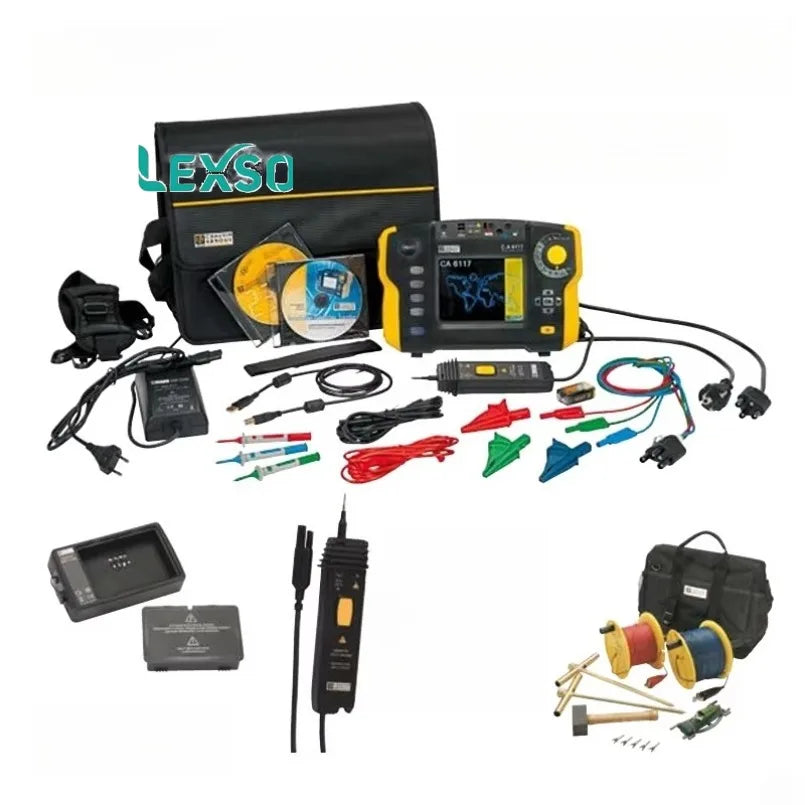 Original CHAUVIN ARNOUX AEMC CA 6116N Multi-Function Installation Tester Equipped with Advanced Type-B RCD Testing    lexso