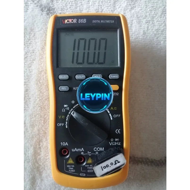 VICTOR 86B 3999 3 3/4 30MHz Auto Ranging Digital Multimeter With USB Interface 30MHz Frequency RS232 for ACV DCV ACA DCA    ytdi