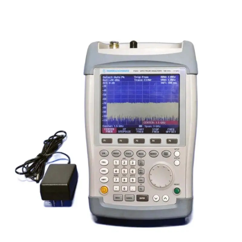 Rohde & Schwarz FSH3 Spectrum Analyzer 100kHz - 3GHz With PreAmp NIST Calibrated lexso