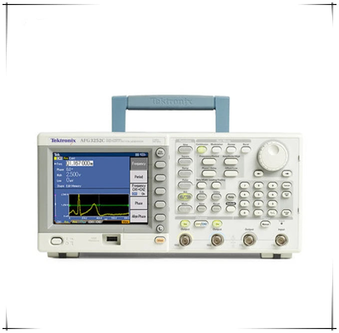 Used Tektronix AFG3252 Arbitrary Waveform/Function Generator 240MHz Signal Source