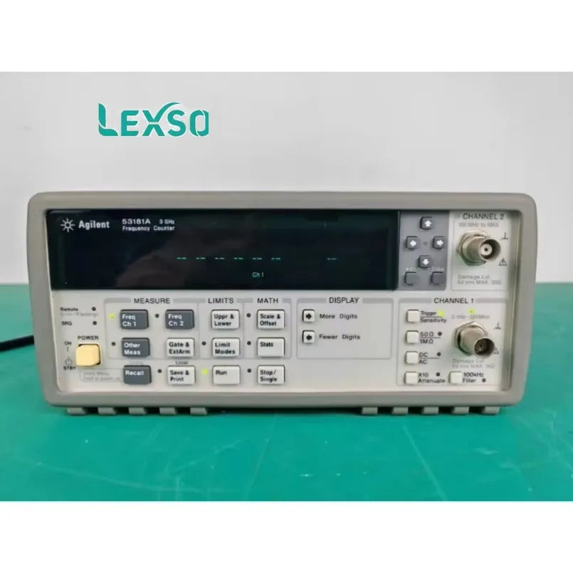 used HP Agilent Keysight 53181A 225MHz Frequency Counter   lexso