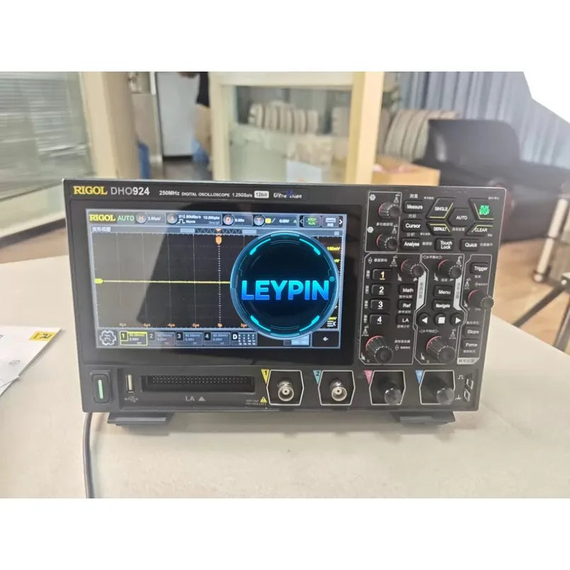 RIGOL DHO924 250MHz Digital Oscilloscope 12-bit Vertical Resolution 1.25 GSa/s Sample Rate 4 Analog Channels    lexso