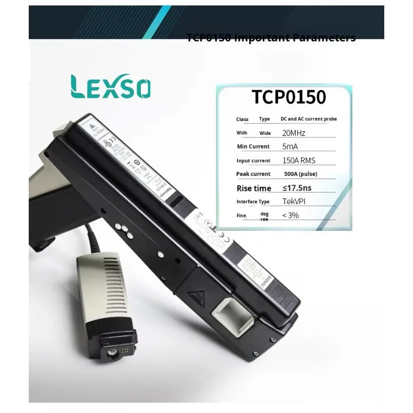 TEKTRONIX Oscilloscope Flow Probe TCP0150/TCP0030A DC Current Probe with IP67 Protection 0.1 Accuracy   lexso