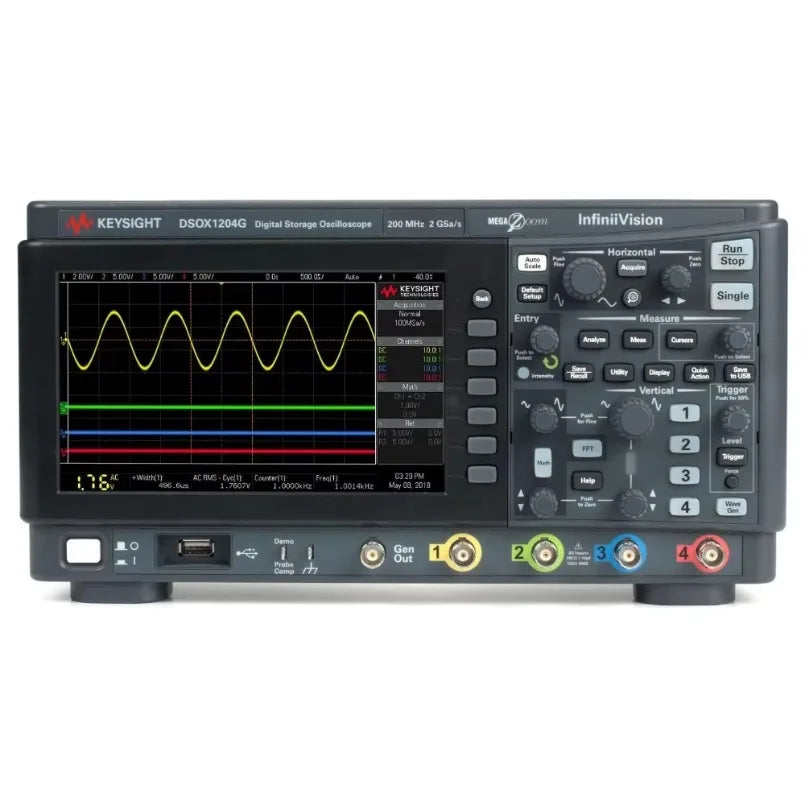 Keysight Technologies DSOX1204A+DSOX1200A-100 InfiniiVision 1000 X Series 100MHz Digital Storage Bench  4 Analogue lexso
