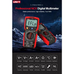 Uni-t UT89XD 5999 Counts LED Resistance Multimeter 1000V 20A Voltage Current Testers Digital Industrial Maintenance Instruments lexso