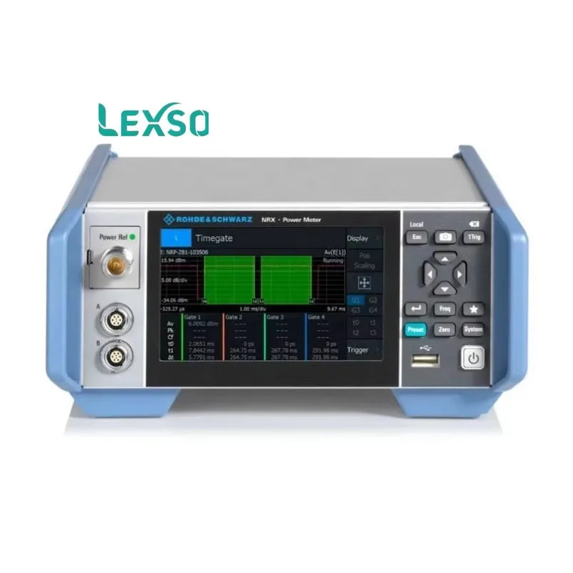 Rohde & Schwarz NRX power meter metal material flexible interface connection lexso