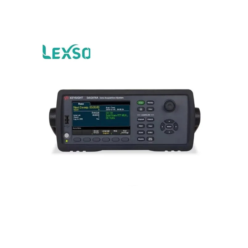 Keysight Technologies DAQ970A Data Acquisition System 120 Channel(s) LAN USB 22 Bit 100K on Board Memory 1 Year Warranty lexso