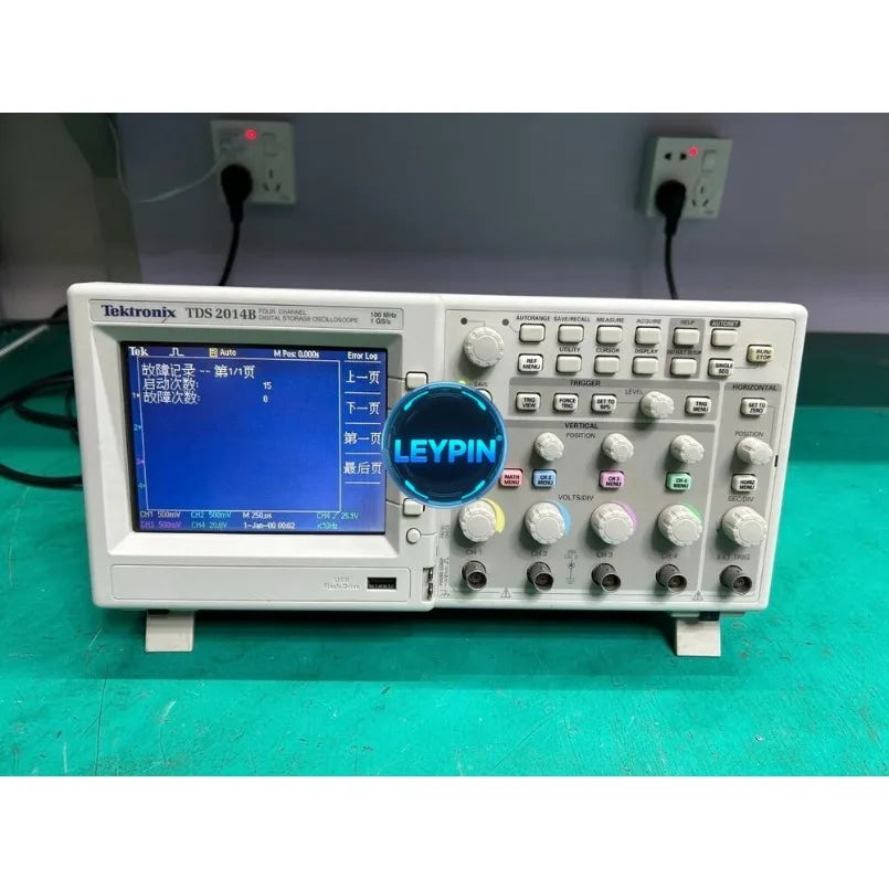 Tektronix TDS 2014B 100MHz 4 Channel 1GSs Color Oscilloscope Digital