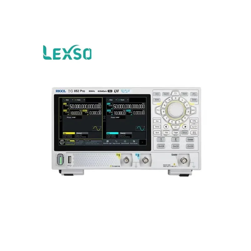 Rigol DG822/821 Pro Multi-function Signal Generator 25MHZ Signal Source 625MSA/s With 7-inch Color Touchscreen Display  lexso