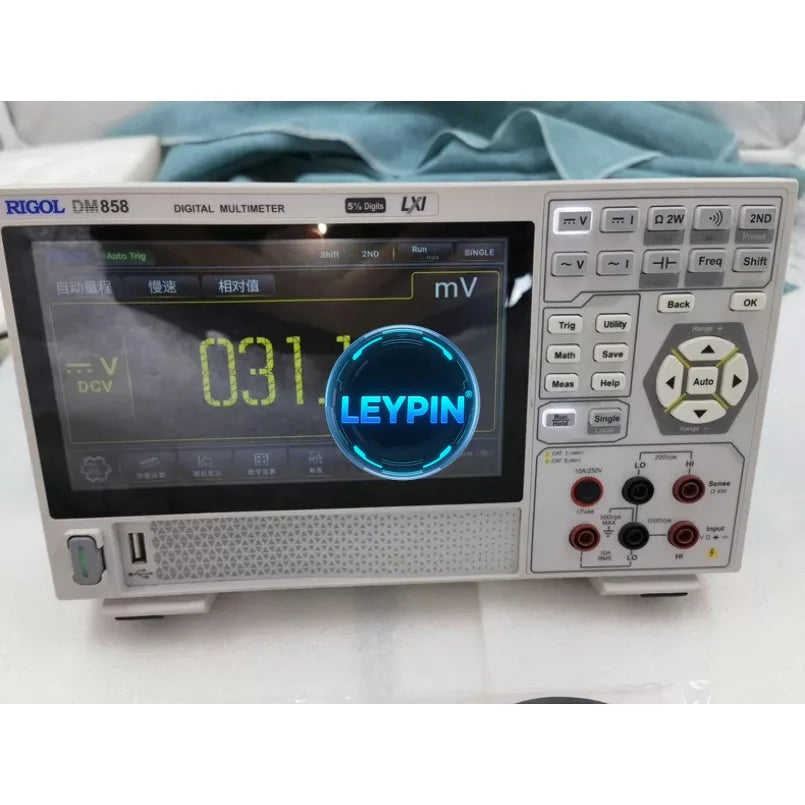 Rigol 5.5-digit Digital Multimeter DM858 11 Types Input Signal Measurements (0.01%+1) Accuracy 80 Rdgs/s Type-C Power     lexso