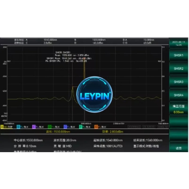 Ceyear 6362D Spectrum Analyzer,20pm Minimum Spectral Resolution,Spectral Scanning Range From 600nm to 1700nm         ytdi