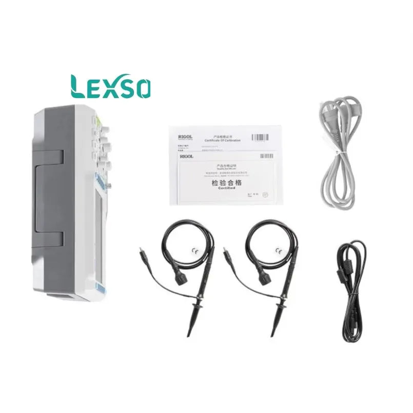 Rigol Dual Channel 100-200MHz Digital Oscilloscopes 1G Sa/s 24Mpts with RS232/UART I2C SPI Support lexso