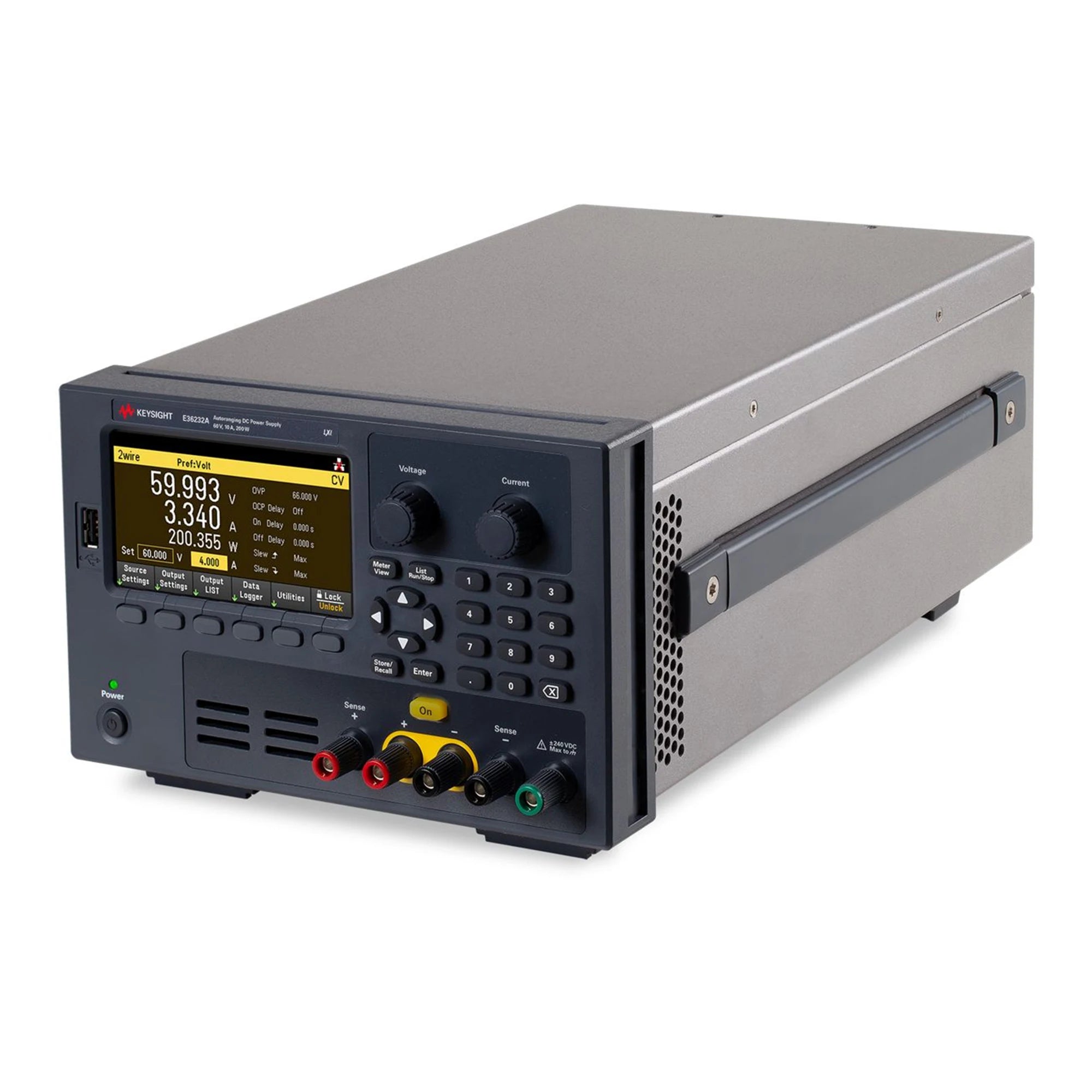 Keysight E36232A 200W Auto-ranging Power Supply 60V 10A Electronic Measuring Instrument