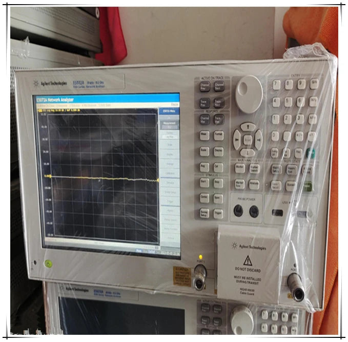 Used Agilent E5072A Vector Network Analyzer 30kHz to 4.5GHz Spectrum Analyzer
