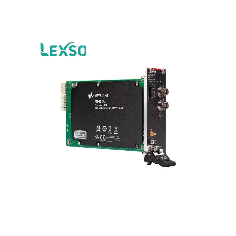 Keysight  M9601A PXIe Precision Source Measure Unit 10 FA Maximum Output: 210 V/315 MA, Minimum Resolution: 500 NV/10 FA lexso