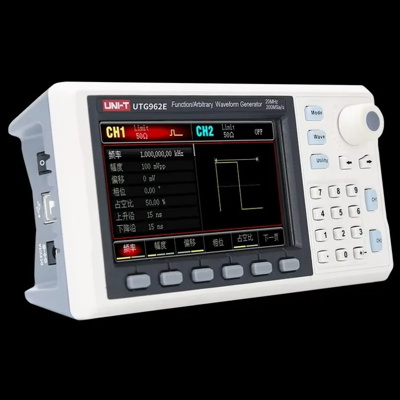 UTG962E Dual Channel 60Mhz Function Arbitrary Waveform Generator lexso