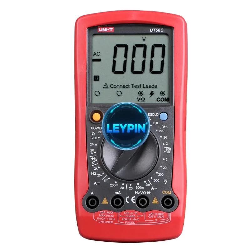 UNI-T UT58C Digital Multimeter Price Multimeter Mastech Multimeter Brands Capacitance Meter     lexso