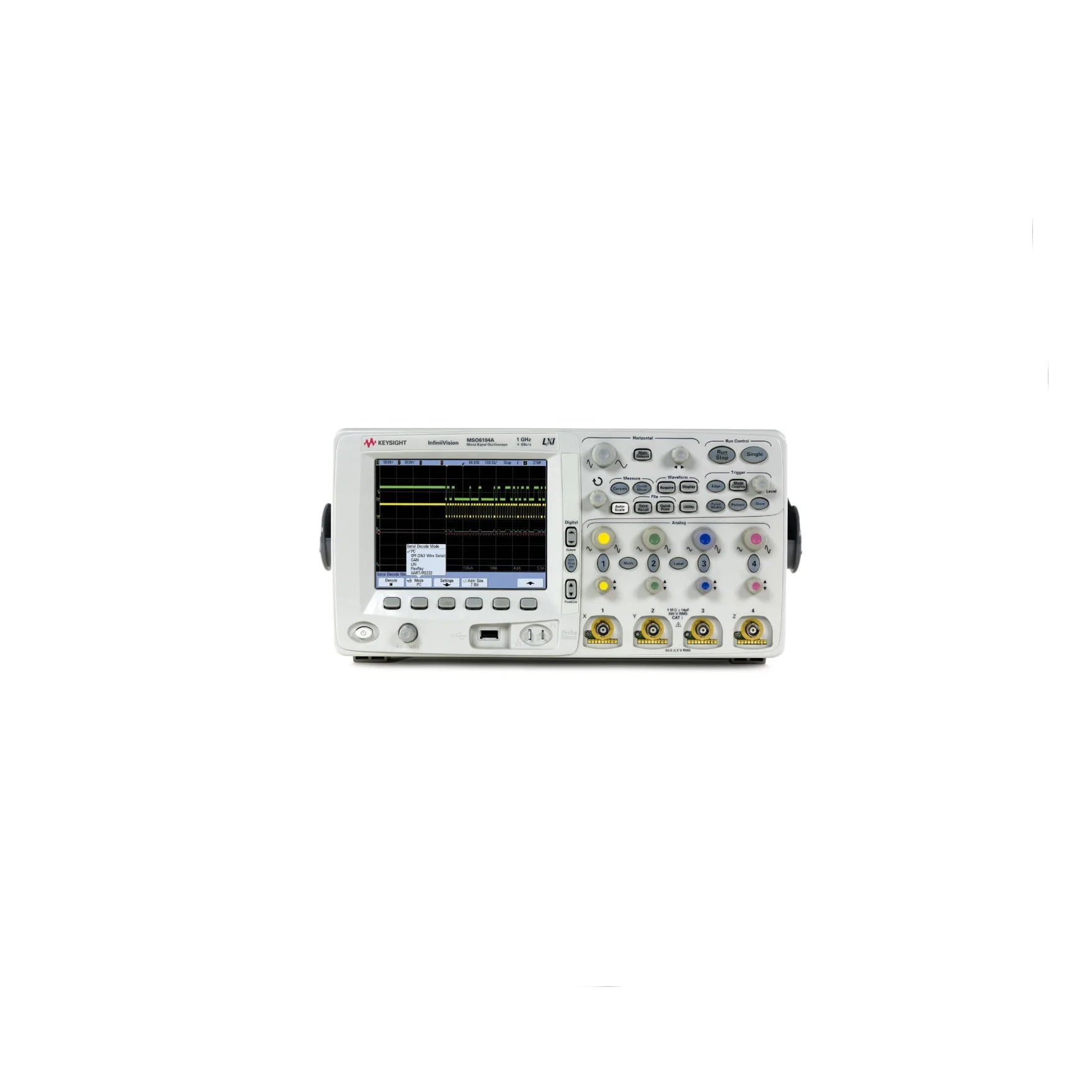 Keysight MSO6104A Mixed signal Oscilloscope: 1 GHz, 4 Analog Channels and 16 Digital Channels