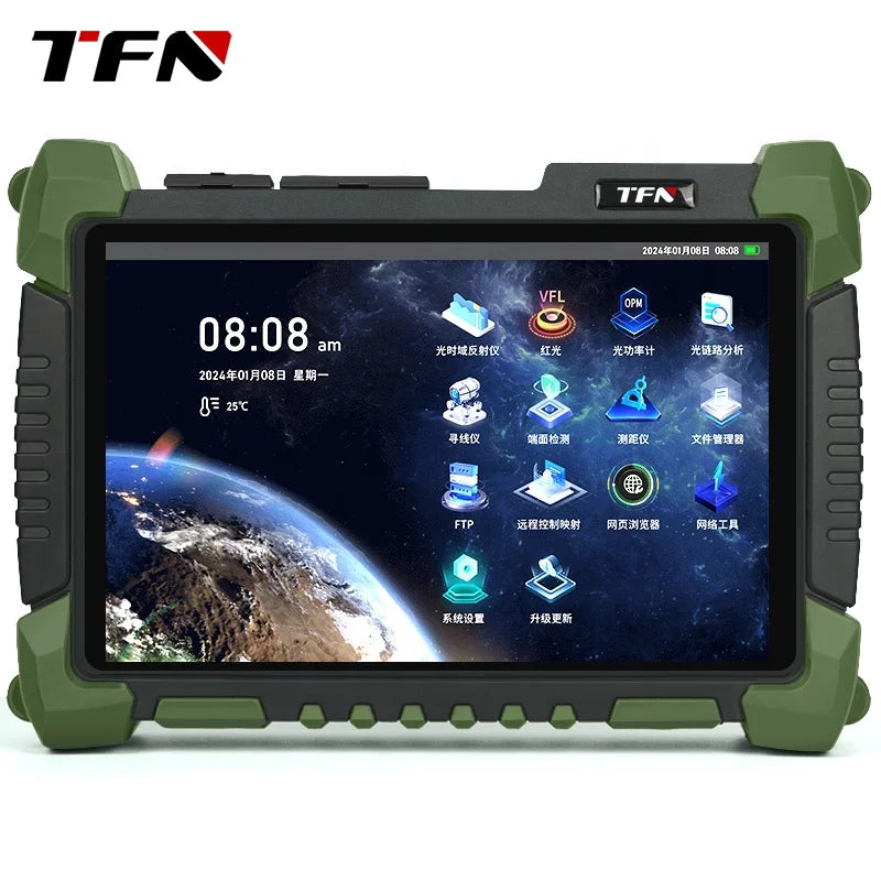 TFN RM7-S3 SM OTDR EXFO Alternatives OTDR Tester 1310/1550nm 42/40dB High Precision Fiber Optic OTDR