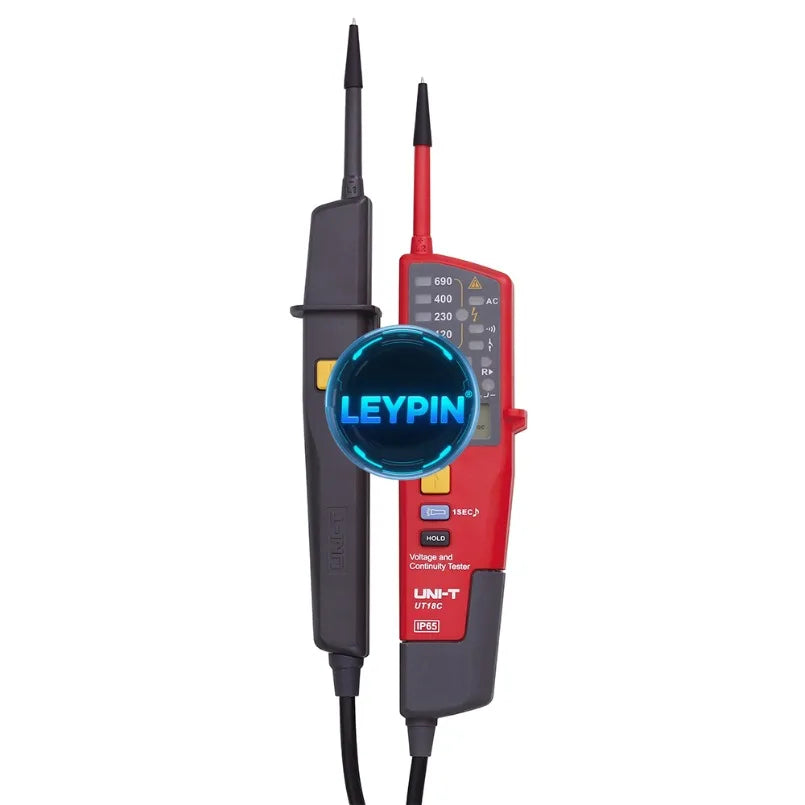 UNI-T UT18C Voltage and Continuity Tester RCD Test Phase Position Rotation Test Auto Range Voltmeter Voltage Tester     lexso