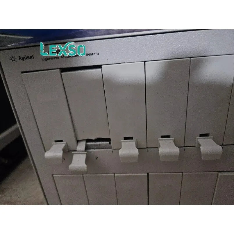Agilent 8166B Lightwave Multichannel Optical Multimeter 17-slot in Good Second-hand Condition  ytdi
