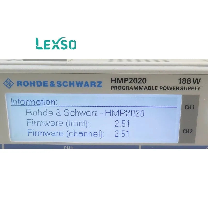 R&S Rohde & Schwarz HMP2030 programmable power supply   lexso