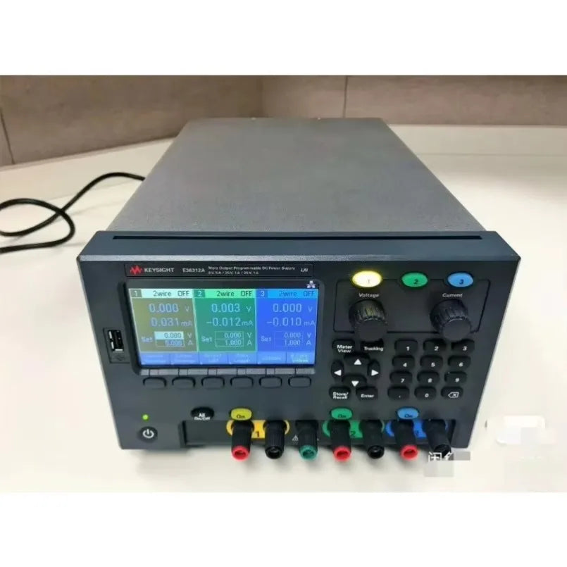used agilent/ Keysight E36312A DC power supply, triple-output, 6 V, 5 A   lexso