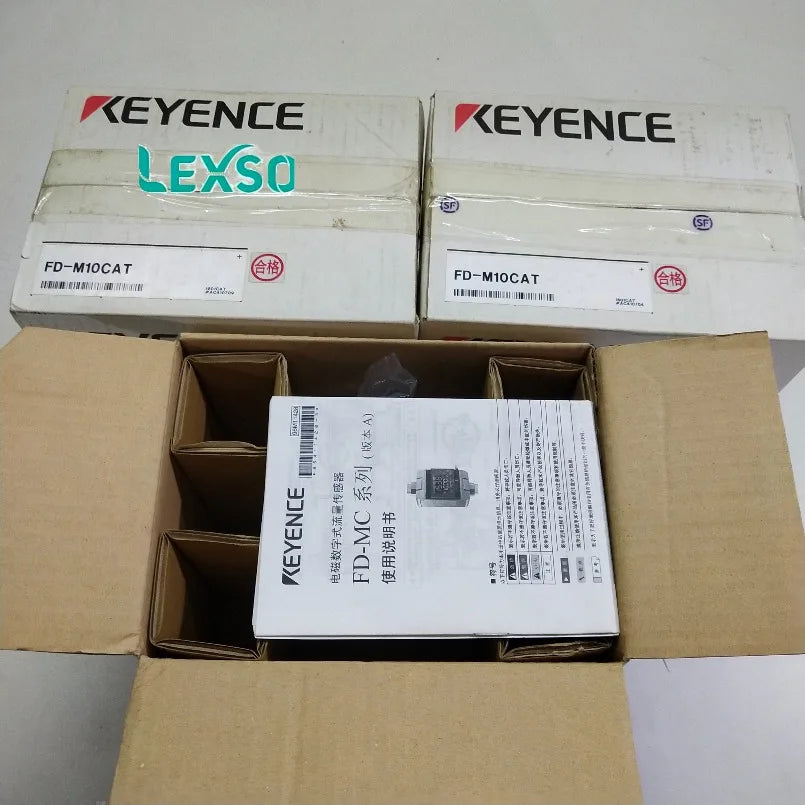 Keyence FD-M10CAT Corrosion-Resistant Electromagnetic Flow Sensor for Semiconductor Pure Water Monitoring lexso