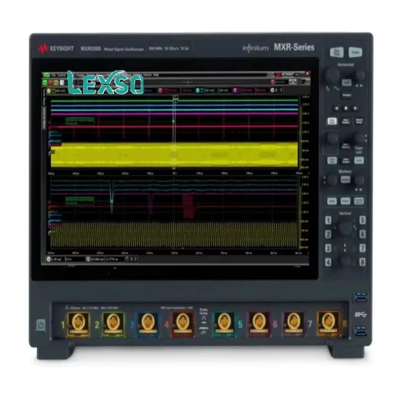 Keysight Mxr058b Infiniium Mxr B Series 500 MHz 8-Channel Real-Time Oscilloscopes Agilent Brand lexso