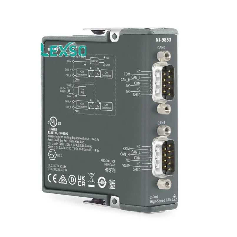 National Instruments 9853 C Series CAN Interface Module lexso