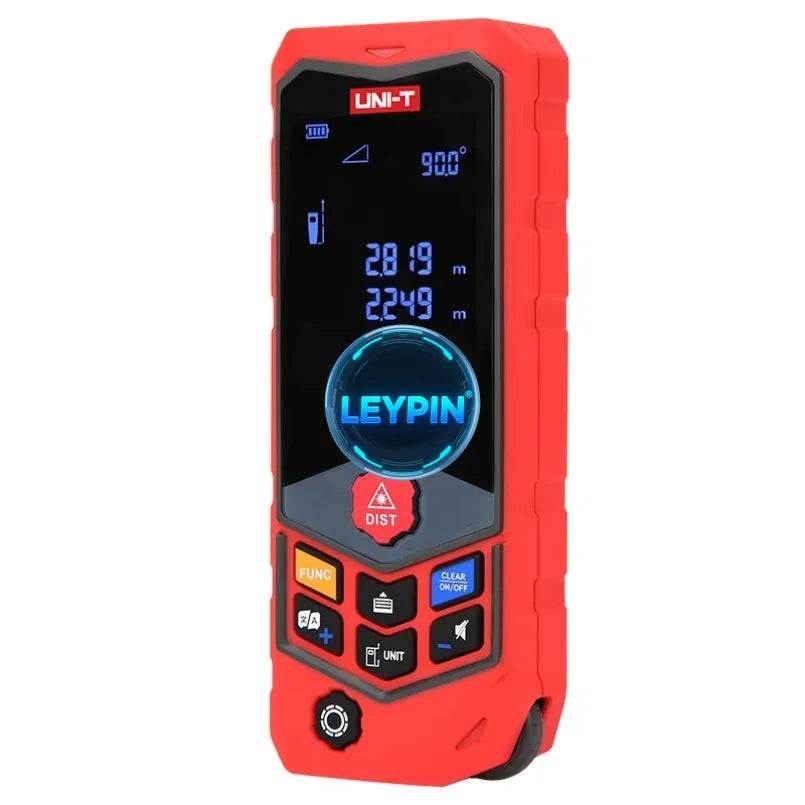 UNIT 100m Mini Digital Handheld Laser Distance Meter Rangefinder Diastimeter Area Volume Pythagorean Range Finder Tape  lexso