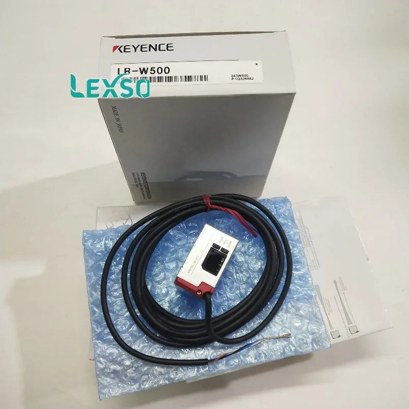 New KEYENCE LR-W500C Red Laser Photoelectric Sensors with M12 Connector 25-90mm Sensing Distance Original Genuine    lexso
