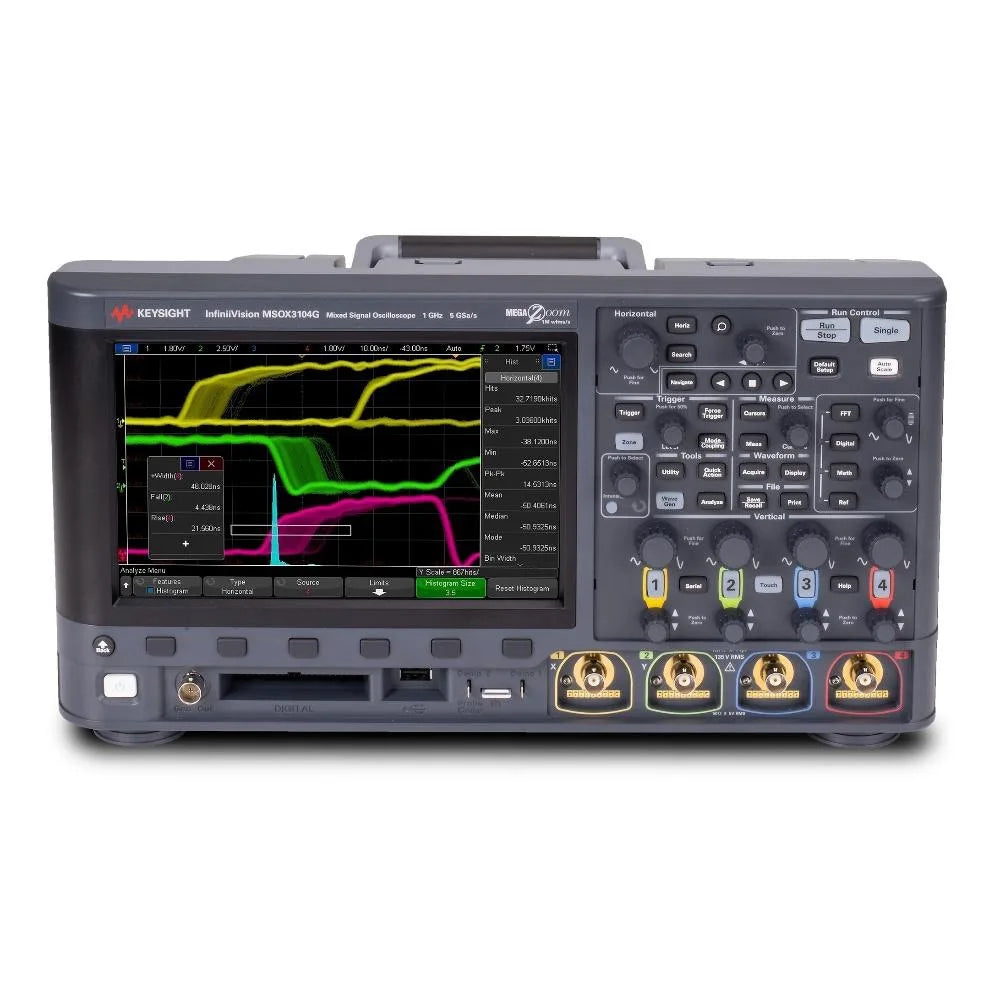 Keysight MSOX3014G 100MHz Digital USB Oscilloscope 4-Channel Mixed Signal for Test Instrument with Storage