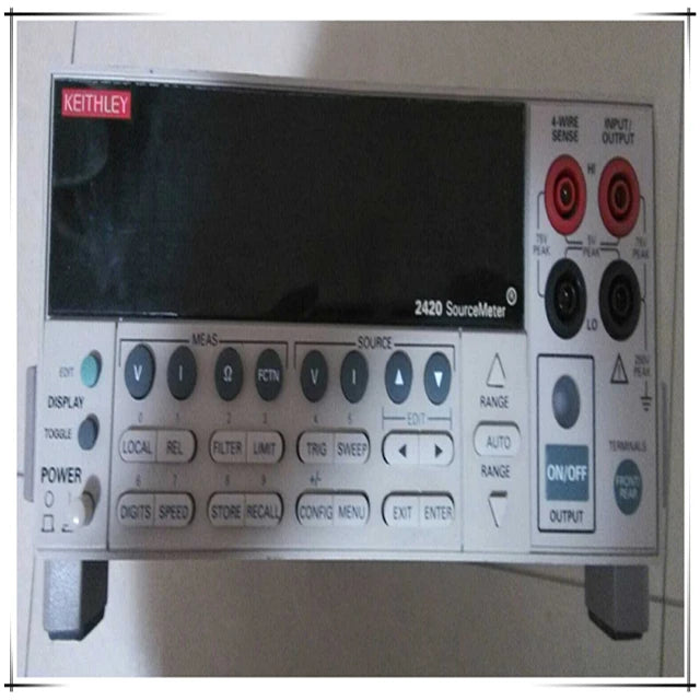 Used KEITHLEY2420 Digital Source Table 3A High Voltage Made in America