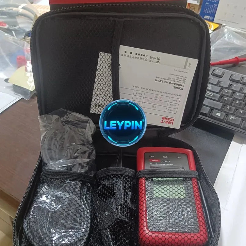 UNI-T UT261A 3-Phase Rotation Meter Sequence Tester AC Phase Sequence Indicator 40V-690V Lack Phase Meter Motor  lexso