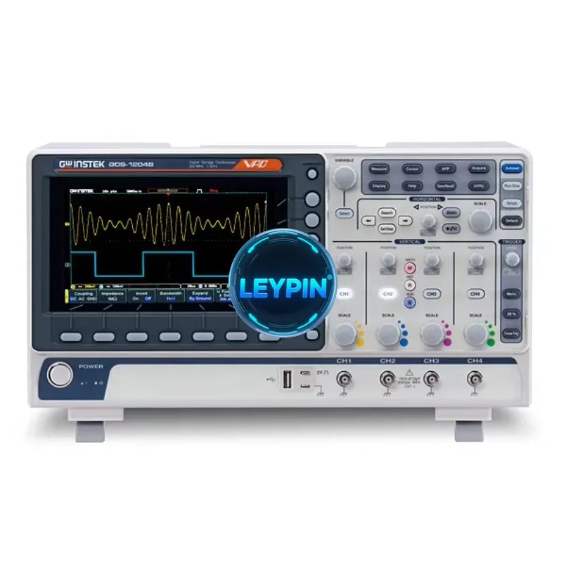 GW Instek GDS-1102B 100MHz Digital Storage Oscilloscope With Dual Channels     lexso