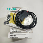Optical Fiber Sensor Optical Fiber Amplifier Cable Type NPN FS2-60 with High Quality New lexso