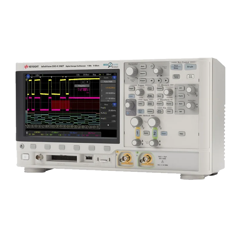 Keysight Agilent DSOX3102T Oscilloscope 1 GHz 2 Analog Channels