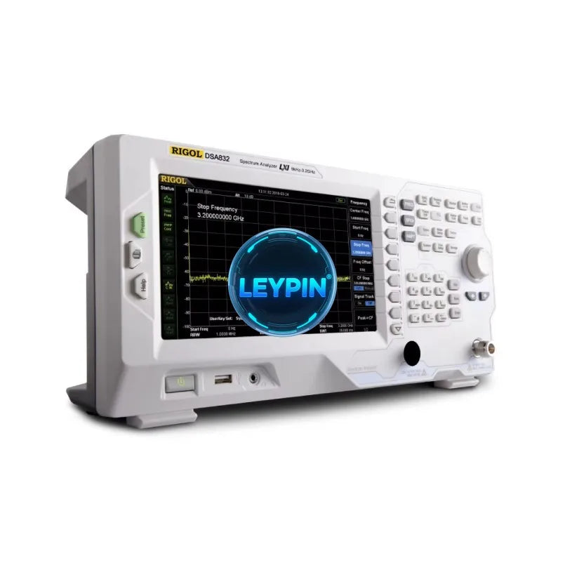 RIGOL DSA832 Digital Spectrum Analyzer 9 KHz to 3.2 GHz, High-Resolution Portable RF & Microwave Testing Instrument   lexso