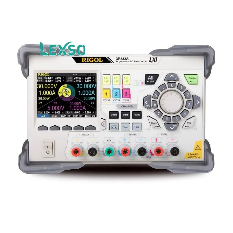 RIGOL DP813 Laboratory-Grade Programmable Power Source with Adjustable Voltage and Current lexso