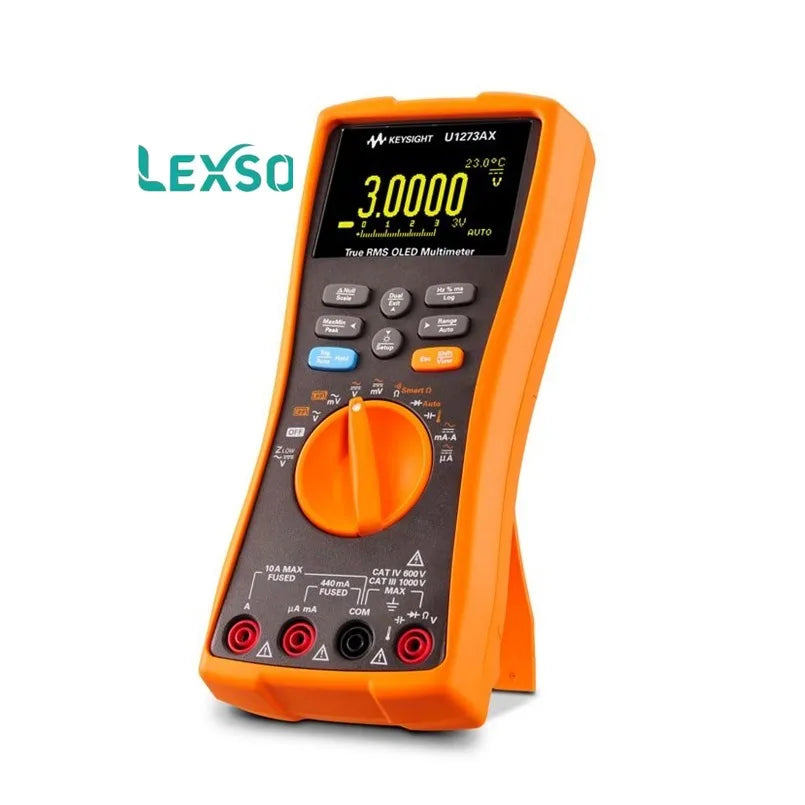Keysight U1273AX Handheld Digital Multimeter 4 1/2 Digit IP54 OLED Display Made in America 1 Month Warranty   ytdi