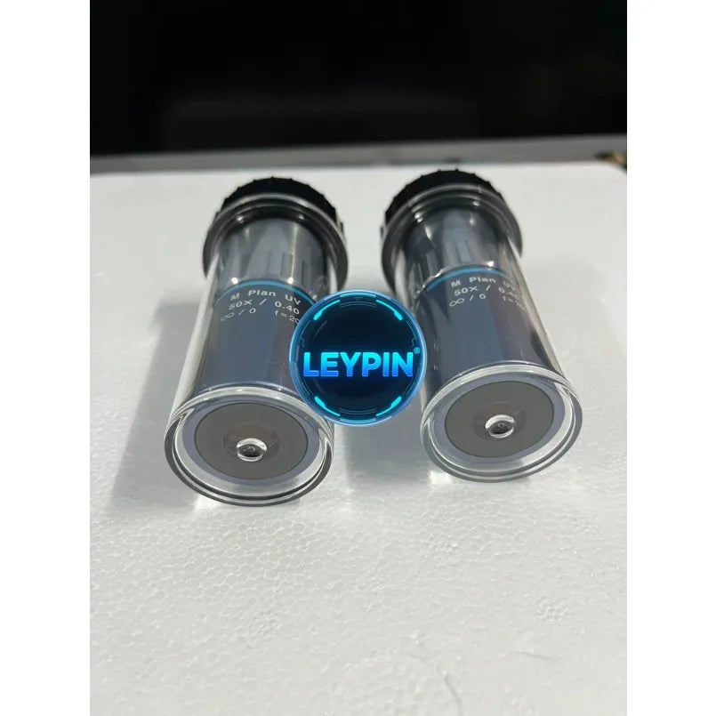 1PCS Mitutoyo M Plan UV 50X/0.40 Microscope Objective DHL Shipping   lexso