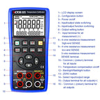 VICTOR VC02S High Precision Thermocouple Calibrator Digital Display Calibration Multi-function Calibrator LS    ytdi